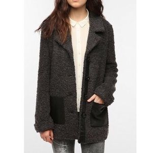 Urban Outfitters Sparkle & Fade Coat